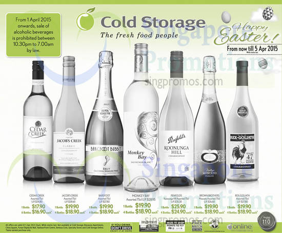 Cold Storage 1 Apr 2015