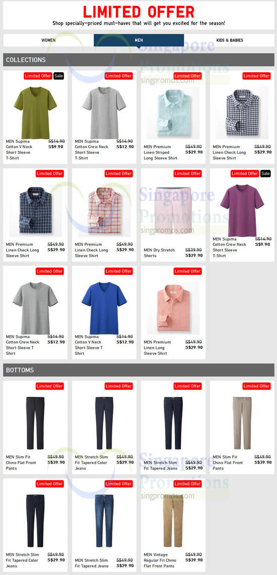 (Est Till 26 Apr) Men Limited Offers