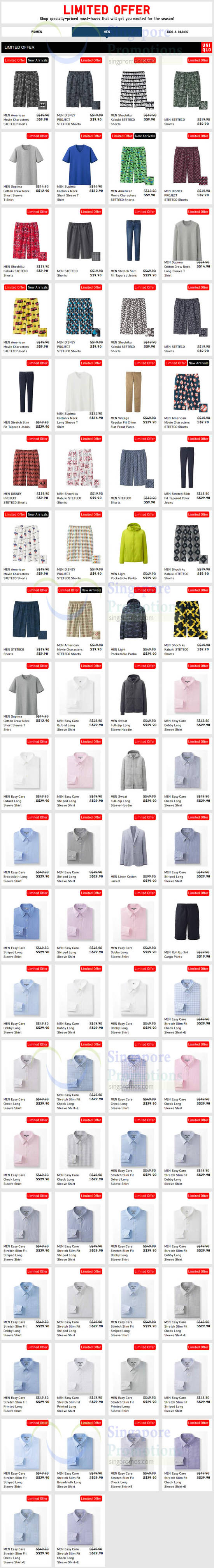 (Est till 12 Apr) Mens Limited Offers