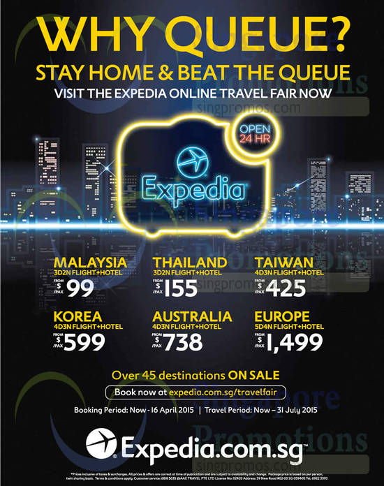 Expedia 3 Apr 2015