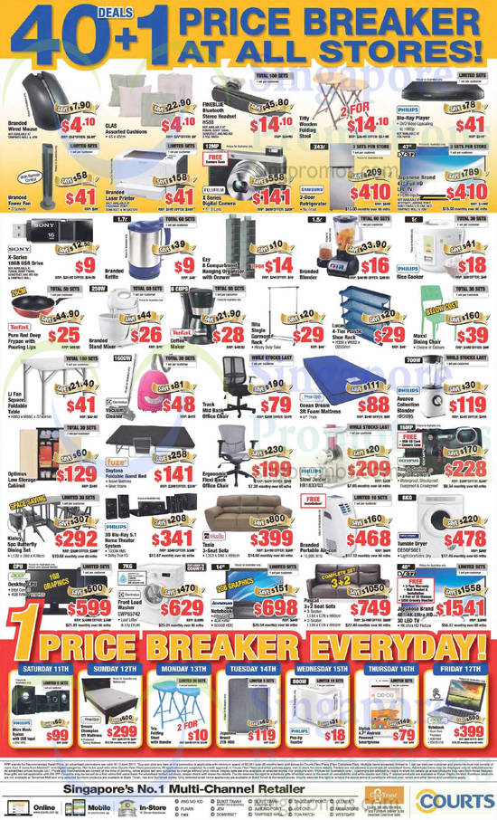 Home Appliances, Furniture, Mattresses, Blender, Foldable Guest Bed, Washer, Dryer, Slow Juicer, Sofa, Philips, Fuze,Electrolux, Sleep Clinic, Nicollo