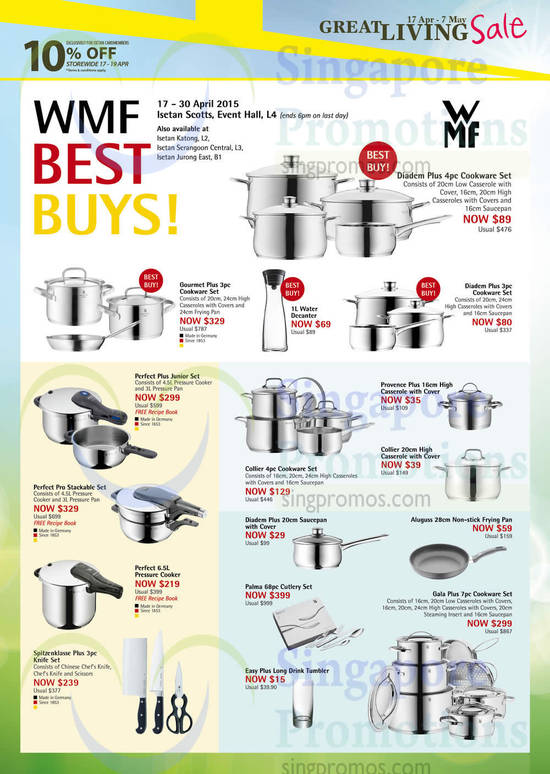 Isetan WMF Cookware 13 Apr 2015