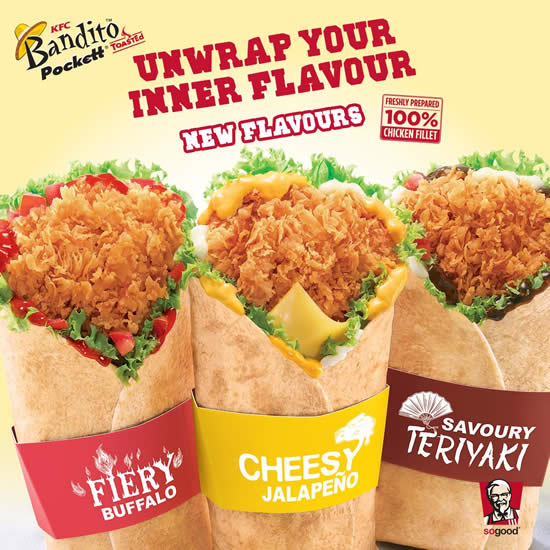 KFC New Bandito Flavours 8 Apr 2015