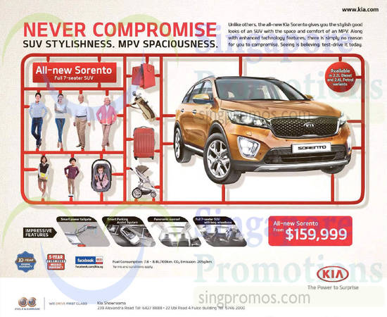 Kia Sorento 11 Apr 2015