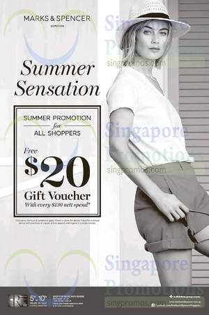 Featured image for (EXPIRED) Marks & Spencer Spend $130 & Get $20 Voucher 24 Apr 2015