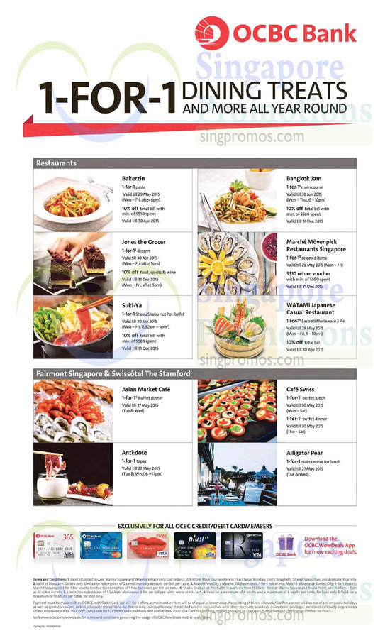 OCBC Dining 8 Apr 2015