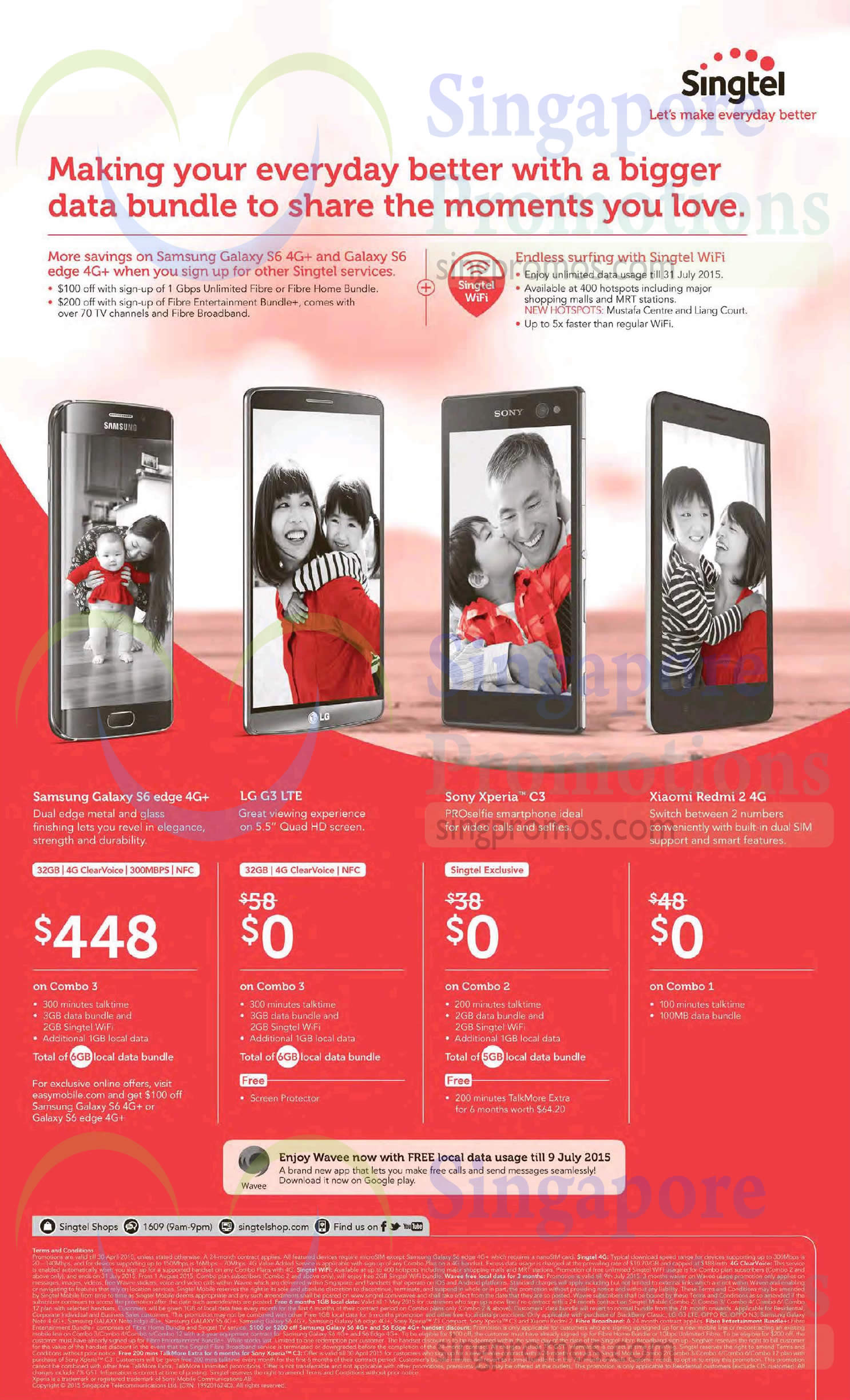Featured image for Singtel Broadband, Mobile & TV Offers 25 Apr - 1 May 2015