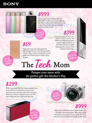 Featured image for Sony Mother’s Day Gift Guide 13 Apr 2015