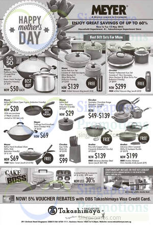 Featured image for (EXPIRED) Meyer Cookware Offers @ Takashimaya D.S. 30 Apr – 12 May 2015