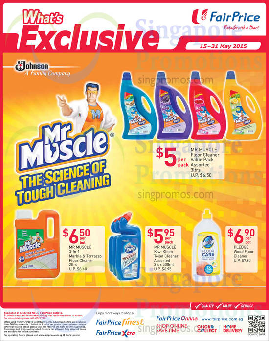 15 May Floor Cleaners, Toilet Cleaner, Wood Floor Cleaner, Mr Muscle, Pledge