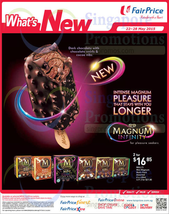 22 May (Till 28 May) Magnum Infinity 2 for 16.85