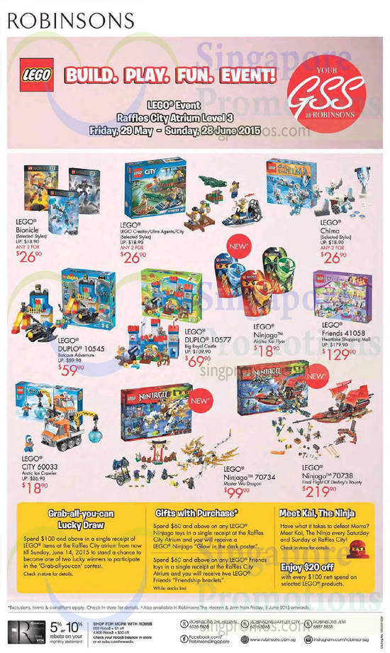 29 May Lego Toys, Lego City, Lego Chima, Lego Bionicle, Lego Ninjago, Lego Friends, Lego City Arctic, Lego Duplo