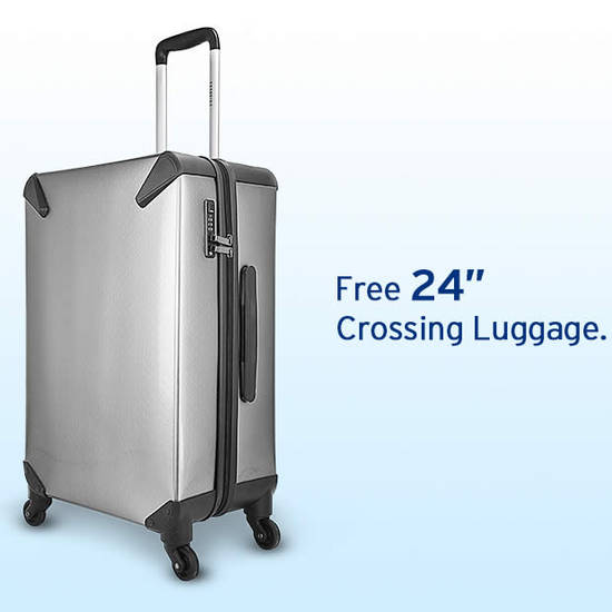 Citibank Credit Cards Apply & Get FREE 24″ Crossing Luggage 15 May - 6 Aug 2015