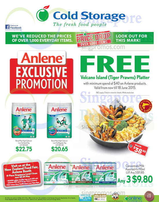 Cold Storage Anlene 22 May 2015