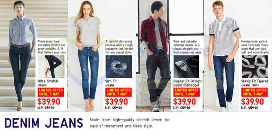 Denim Jeans, Ultra Stretch Jeans, Slim Fit jans