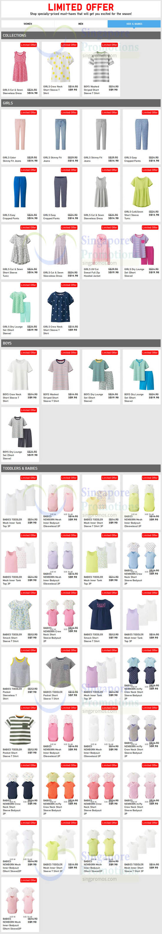 (Est till 10 May) Kids n Babies Limited Offers