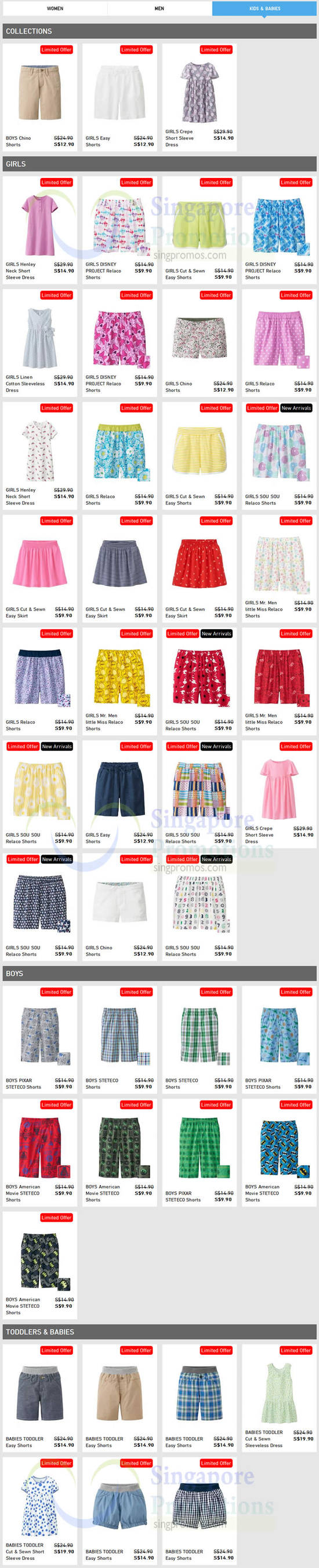 (Est till 21 May) Kids n Babies Limited Offers