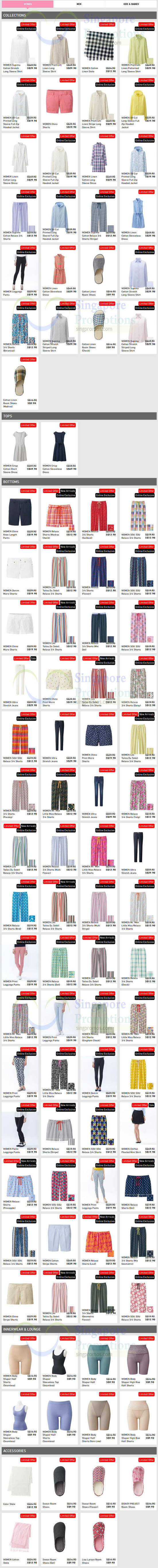 (Est till 21 May) Womens Limited Offers