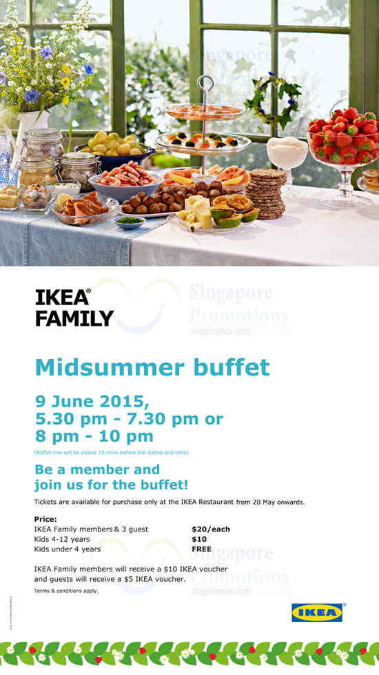 IKEA Midsummer Buffet Tickets Now Available 27 May - 9 Jun ...