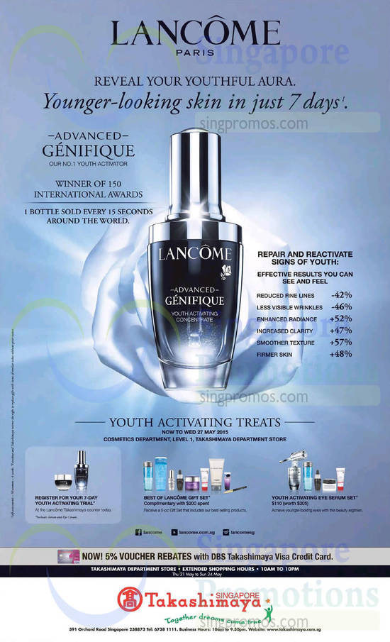 Lancome Advanced Genifique Youth Activator 21 May 2015