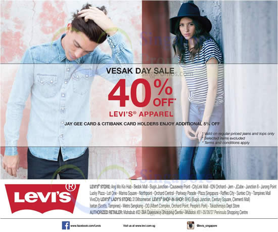 Levis best sale bugis junction