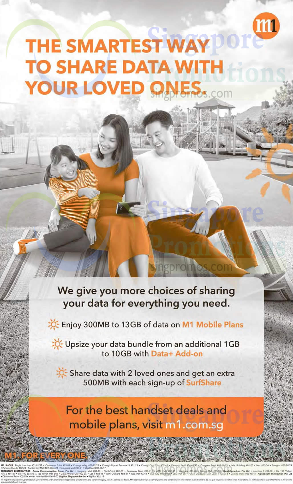 Featured image for M1 Home Broadband, Mobile & Other Offers 23 - 29 May 2015