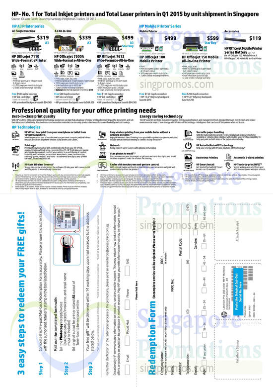 Printers, Batteries, Officejet, HP Technologies