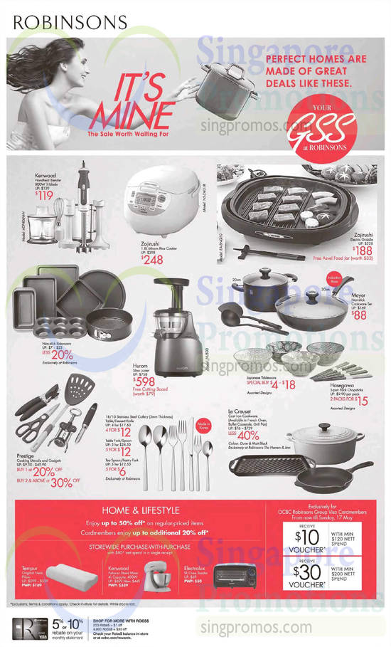 Robinsons Kitchen Appliances, Cookware 15 May 2015