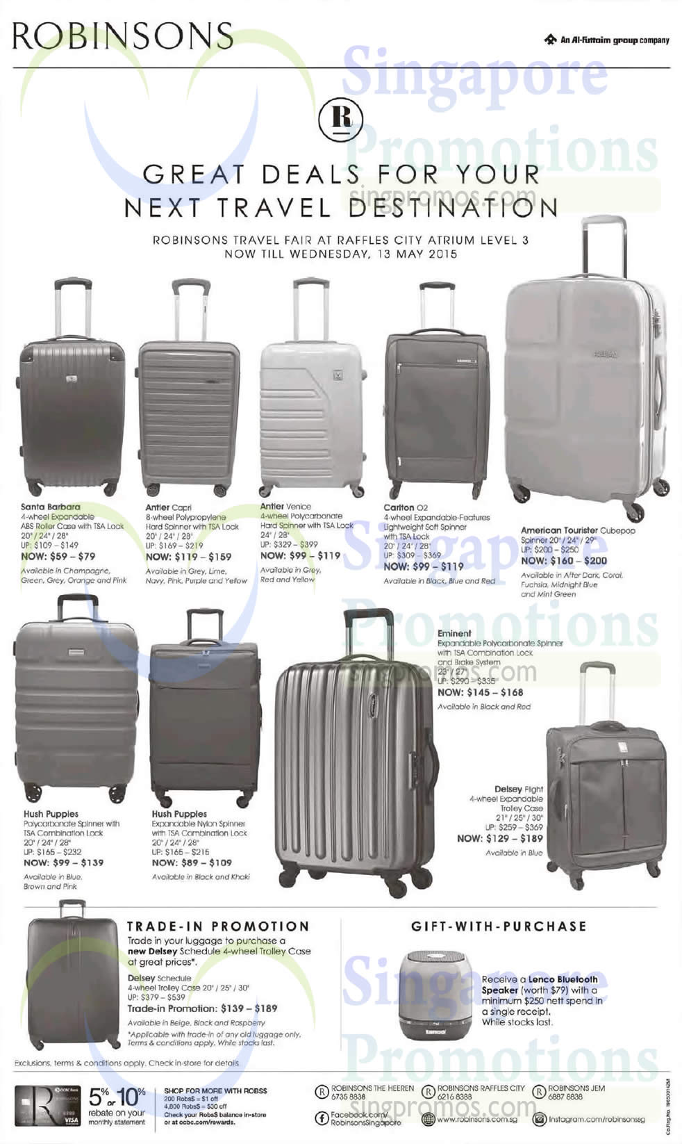 eminent trolley bag price