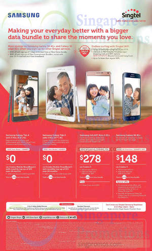 Featured image for (EXPIRED) Singtel Broadband, Mobile & TV Offers 2 – 8 May 2015