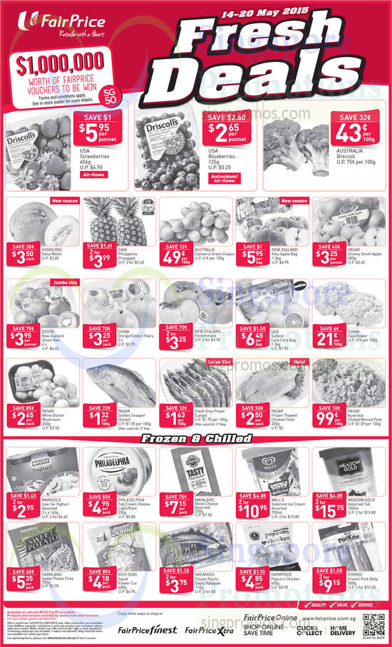 (Till 20 May) Fresh Deals, Frozen, Chilled, Fruits, Seafood