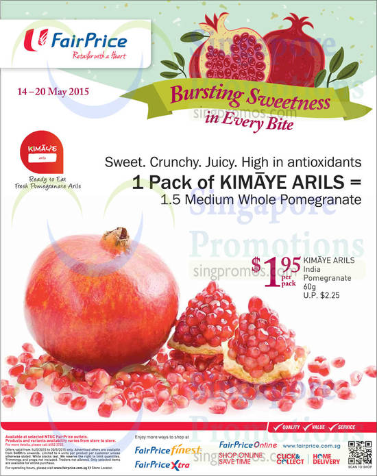 (Till 20 May) Kimaye Arils Pomegranate