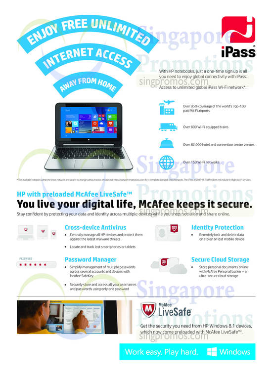 iPass, McAfee LiveSafe Features