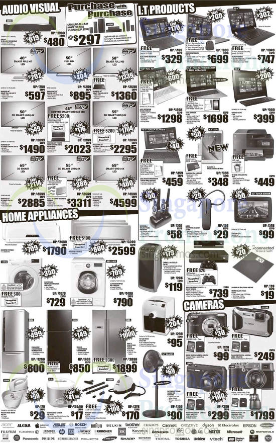 20 Jun TVs, Washers, Fridges, Notebooks, Digital Cameras, Samsung, LG, Electrolux, Acer, Asus, Lenovo, Hitachi, Bosch, Panasonic