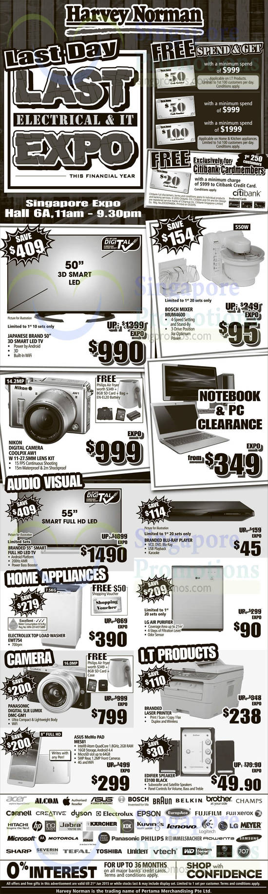 21 Jun TVs, Digital Camera, Notebook, Printer, Tablet, Washer