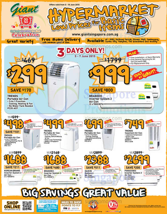 Giant Hypermarket Air 6 Jun 2015