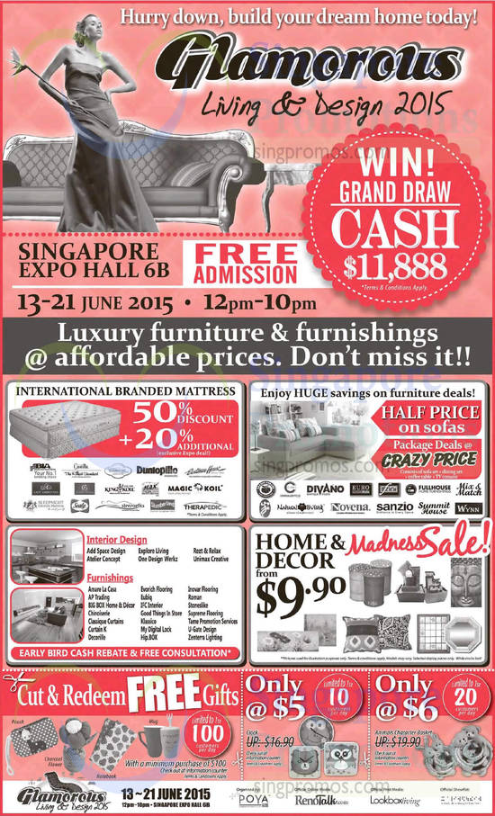 Glamorous Living n Design 13 Jun 2015