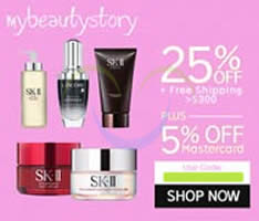 Featured image for My Beauty Story 30% OFF SK-II, Clarins & More (NO Min Spend) 1-Day Coupon Code 30 Jun 2015
