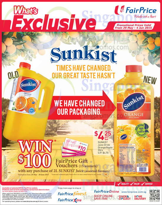 Sunkist Orange Juice