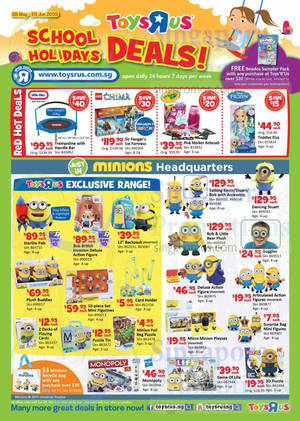 Featured image for (EXPIRED) Toys “R” Us, Babies “R” Us School Holidays Deals 28 May – 29 Jun 2015