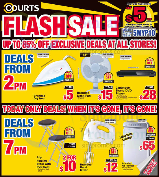 Up to 85 Percent Off Sale, 2PM Deals, 7PM Deals