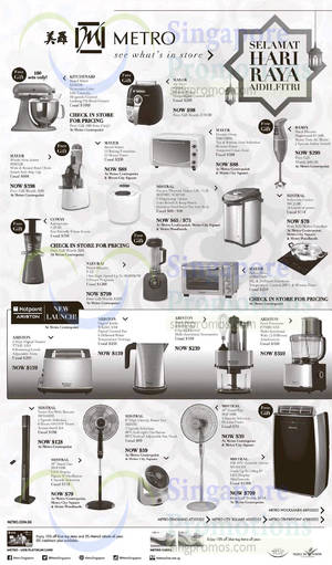 Featured image for Metro Mistral, Mayer & Kitchenaid Appliances Offers 10 Jul 2015