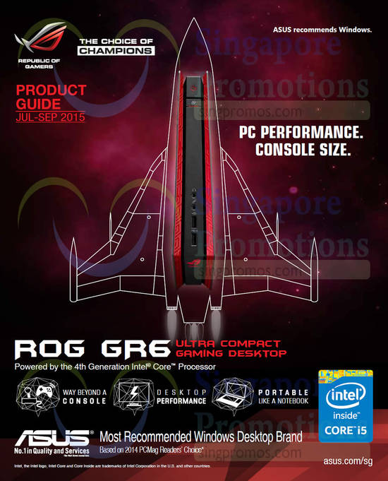 ROG GR6 Gaming Desktop PC