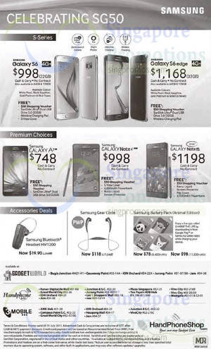 Featured image for Samsung Smartphones No Contract Offers 25 Jul 2015