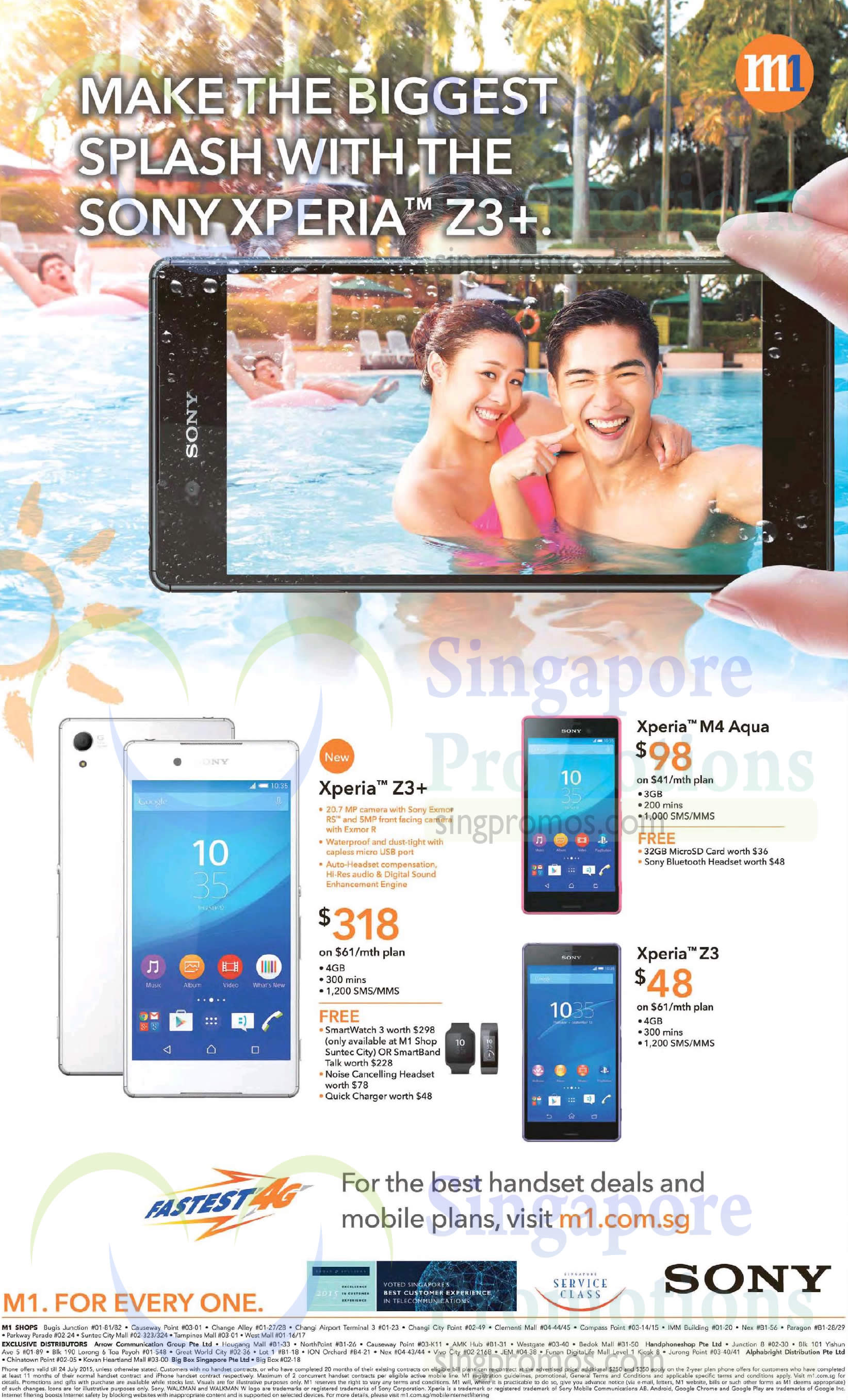 Featured image for M1 Home Broadband, Mobile & Other Offers 18 - 24 Jul 2015