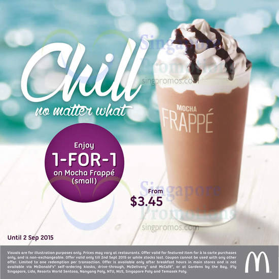 1-for-1 Mocha Frappe