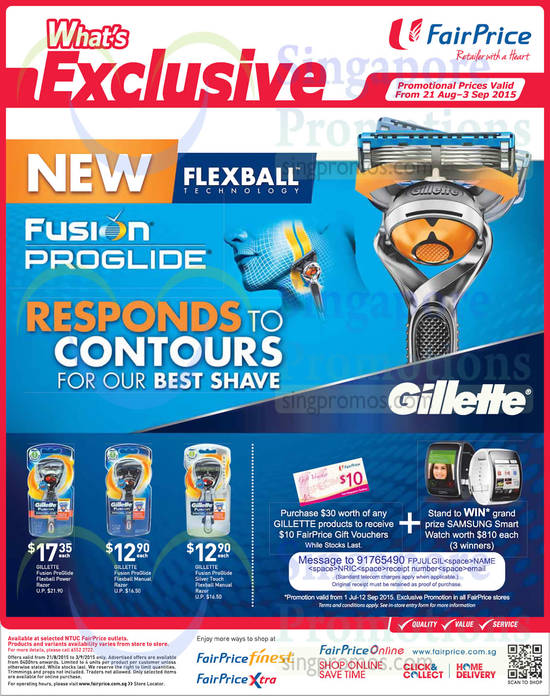 21 Aug Gillette Fusion Proglide Shaver