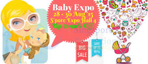 Featured image for (EXPIRED) Baby Expo Fair @ Singapore Expo 28 – 30 Aug 2015