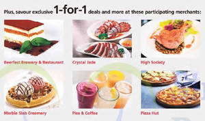 Featured image for DBS/POSB 1-for-1 Dining Deals 21 Aug – 31 Oct 2015