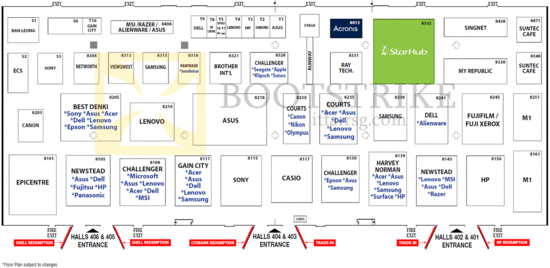 Floor Plan Level 4, COMEX 2015